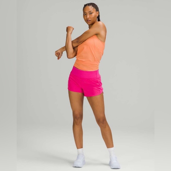 Lululemon Speed Up Mid-Rise Short 4" Sonic Pink size 10 - Picture 8 of 15